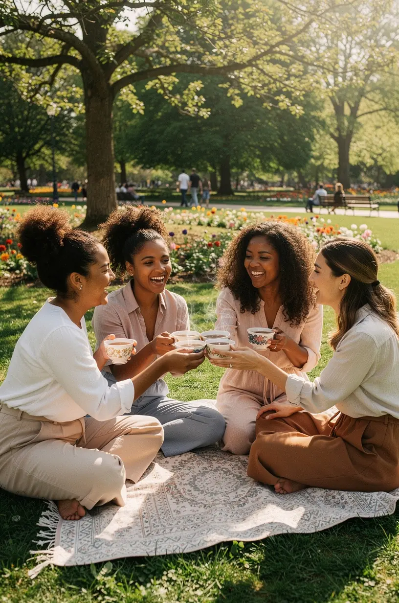 Asmuo ramiai gurkšnoja žaliąją arbatą, jaučiantis energijos atsinaujinimą.
